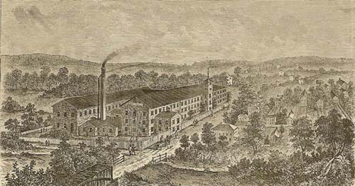 Engraving of Druid Mill